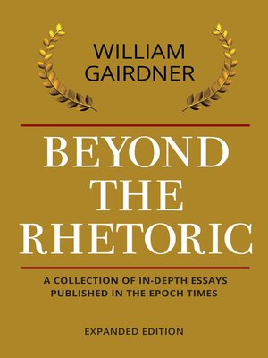 cover image of BEYOND THE RHETORIC